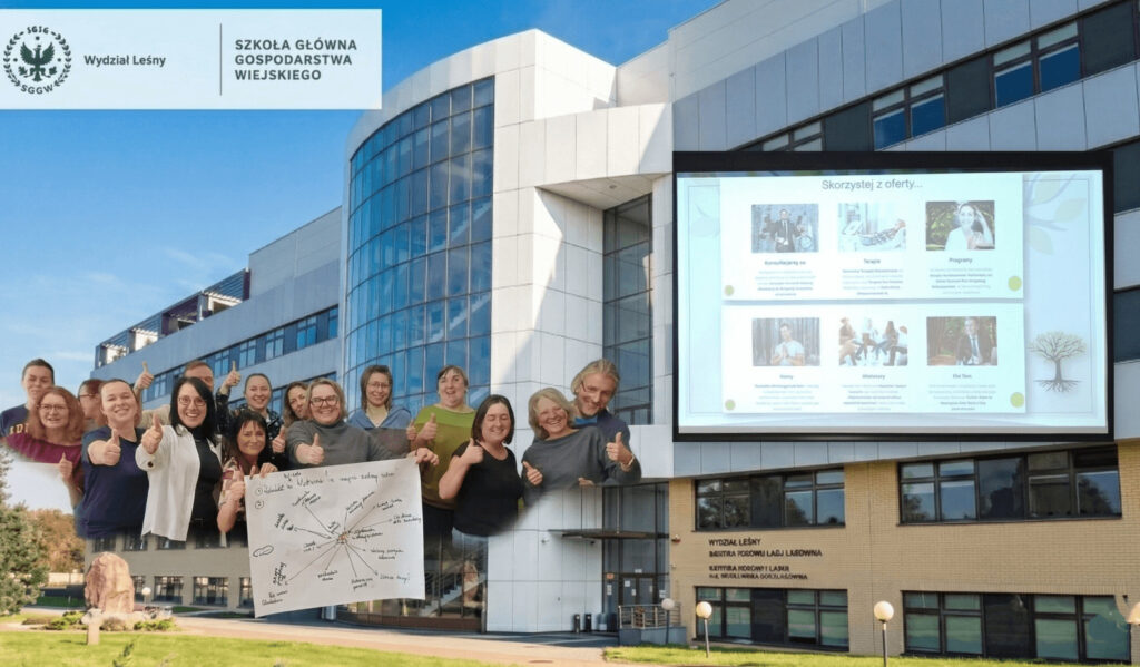 Wykład z Terapii Lasem na SGGW